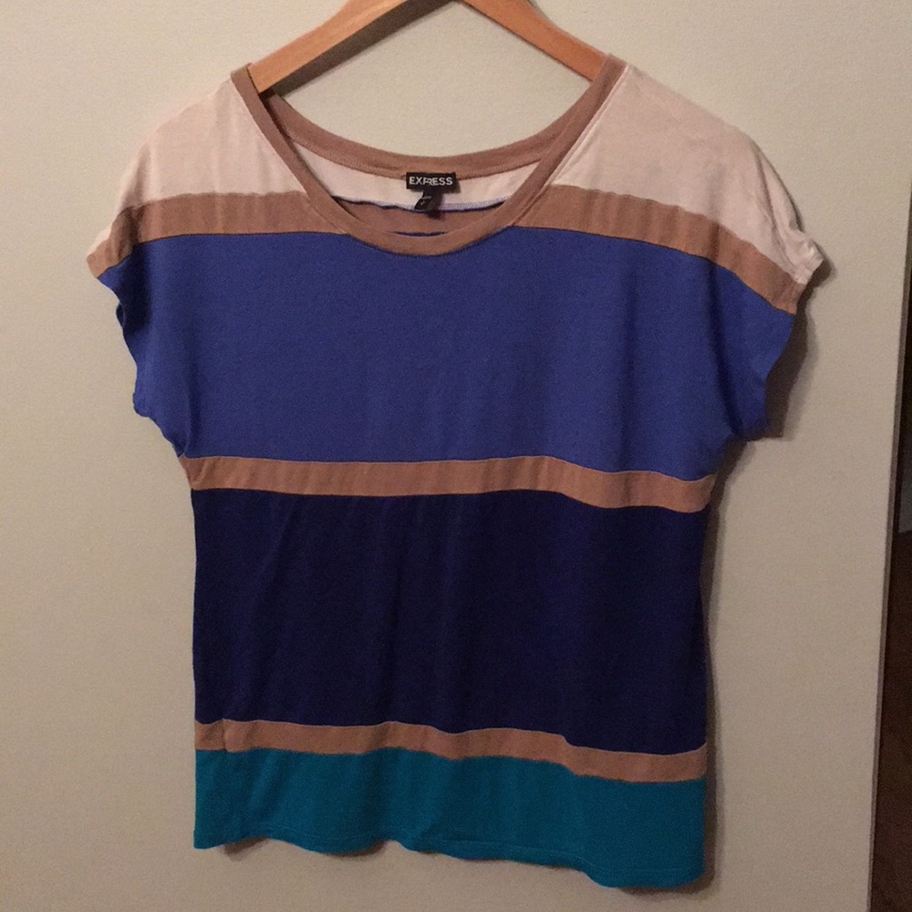 Express Colorblock T shirt